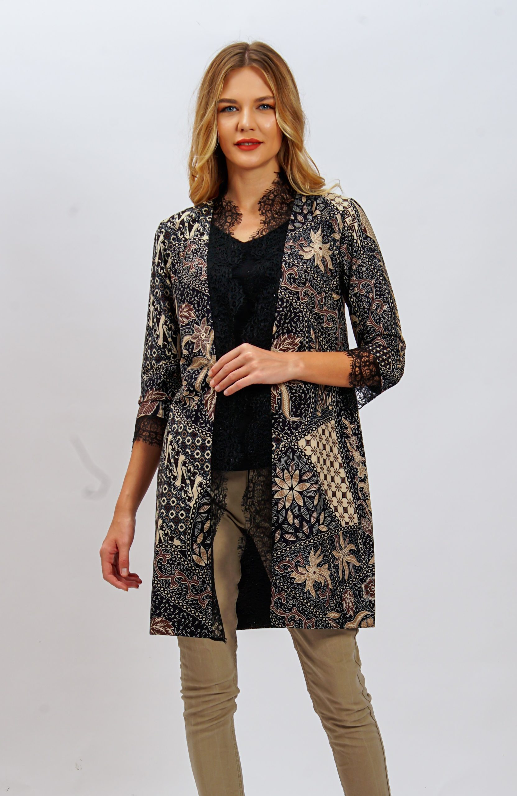 model baju batik wanita - Cardigan Jesra