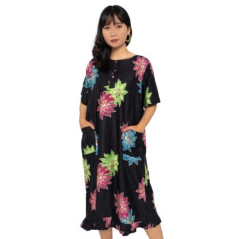 Daster Batik Florina Black