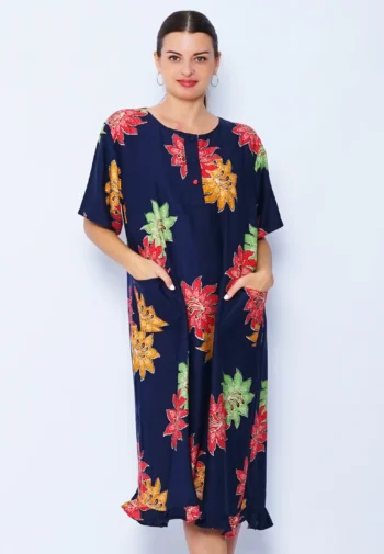 Daster Florina Blue
