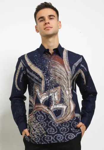 RIANTY BATIK KEMEJA SLIMFIT ECCLENSIE 1
